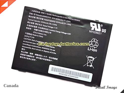  image 1 of AMME3950 Battery, Canada Li-ion Rechargeable 4830mAh, 37.19Wh  ZEBRA AMME3950 Batteries