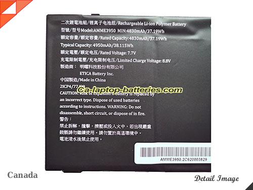  image 2 of 2ICP4/77/99 Battery, Canada Li-ion Rechargeable 4830mAh, 37.19Wh  ZEBRA 2ICP4/77/99 Batteries