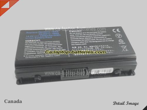  image 5 of TOSHIBA Satellite Pro L40-12Q Replacement Battery 2200mAh 14.4V Black Li-ion