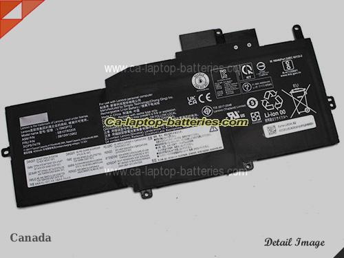  image 2 of Genuine LENOVO ThinkPad X1 Nano Gen 1-20UN000TFR Battery For laptop 4170mAh, 48.2Wh , 11.58V, Black , Li-Polymer