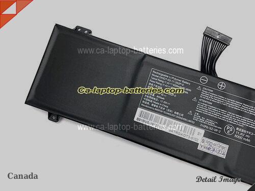  image 1 of Genuine GALLERIA GCR1660TGF Battery For laptop 8200mAh, 93.48Wh , 11.4V, Black , Li-Polymer