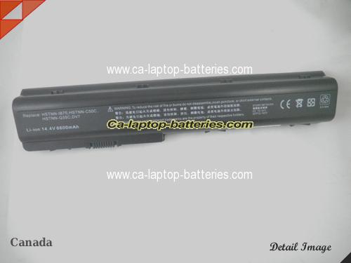  image 5 of HP Pavilion DV7-1016nr Replacement Battery 6600mAh 14.4V Black Li-ion