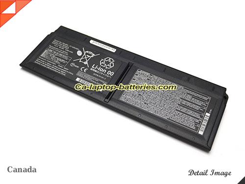  image 2 of Genuine PANASONIC CF-XZ6C Battery For laptop 5200mAh, 40Wh , 7.6V, Black , Li-Polymer