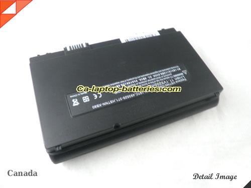  image 2 of HP Mini 1098ei Vivienne Tam Edition Replacement Battery 4800mAh 11.1V Black Li-ion