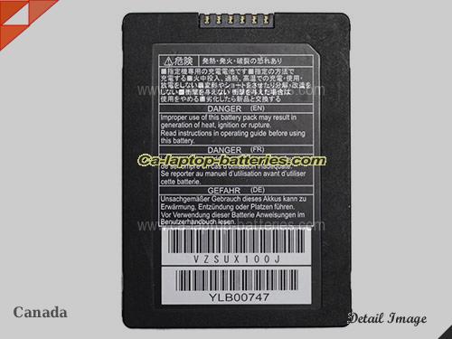  image 3 of Genuine PANASONIC Toughpad FZ-E1 Battery For laptop 6400mAh, 24Wh , 3.8V, Black , Li-ion