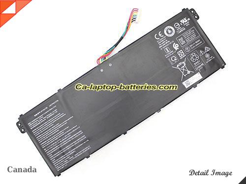  image 1 of Genuine ACER Spin 5 SP513-54N-70D1 Battery For laptop 3634mAh, 55.9Wh , 15.4V, Black , Li-Polymer