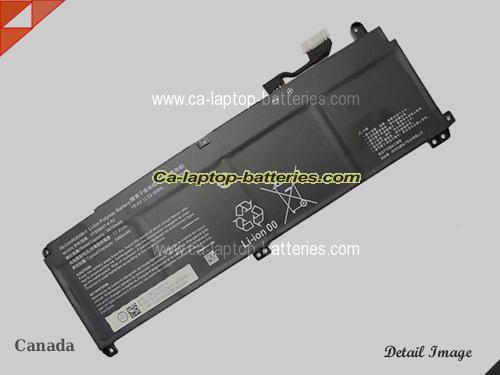  image 1 of Genuine HASEE Z7T Battery For laptop 3410mAh, 53.35Wh , 15.4V, Black , Li-Polymer