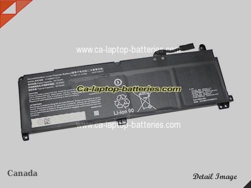  image 2 of Genuine HASEE Z7T Battery For laptop 3410mAh, 41Wh , 11.55V, Black , Li-Polymer