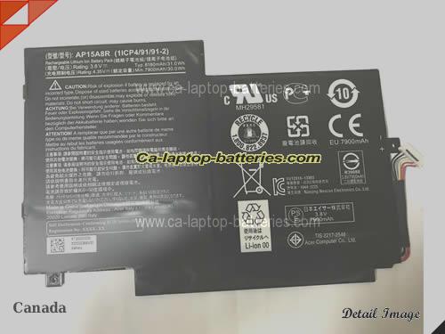  image 3 of Genuine ACER Switch 10 E SW3-016-1771 Battery For laptop 8180mAh, 31Wh , 3.8V,  , Li-ion