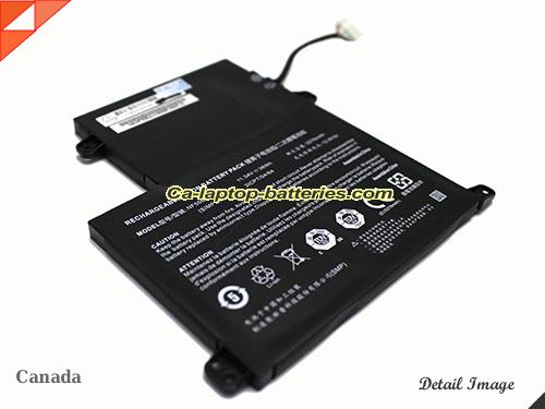  image 2 of Genuine CLEVO N50 Battery For laptop 3276mAh, 38Wh , 11.34V, Black , Li-Polymer