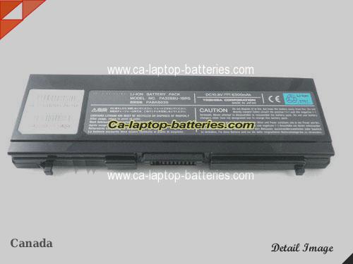  image 5 of TOSHIBA Satellite 5200-802 Replacement Battery 6300mAh 10.8V Black Li-ion