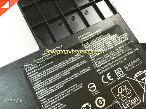  image 4 of Genuine ASUS EeeBook E502MA-XX0065B Battery For laptop 4110mAh, 32Wh , 7.6V, Black , Li-ion