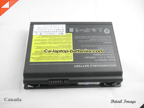  image 4 of LIP-9092CMPT Battery, Canada Li-ion Rechargeable 6300mAh ACER LIP-9092CMPT Batteries