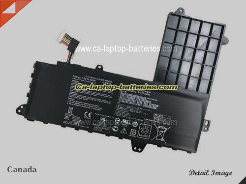  image 1 of Genuine ASUS VivoBook E402NA-GA165T Battery For laptop 4110mAh, 32Wh , 7.6V, Black , Li-ion