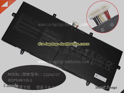  image 1 of C22N2107 Battery, Canada Li-ion Rechargeable 9690mAh, 75Wh  ASUS C22N2107 Batteries