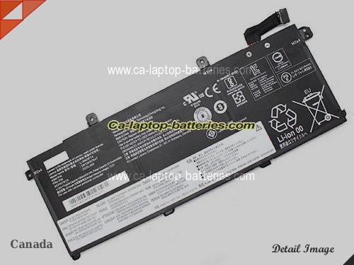  image 1 of Genuine LENOVO ThinkPad T14 Gen 2-20W000A5MS Battery For laptop 4345mAh, 51Wh , 11.52V, Black , Li-Polymer