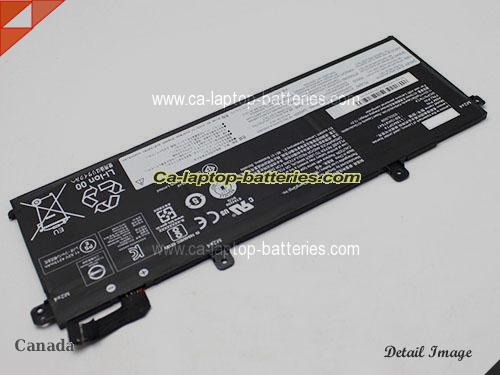  image 4 of Genuine LENOVO ThinkPad T14 Gen 2-20W000A5MS Battery For laptop 4345mAh, 51Wh , 11.52V, Black , Li-Polymer