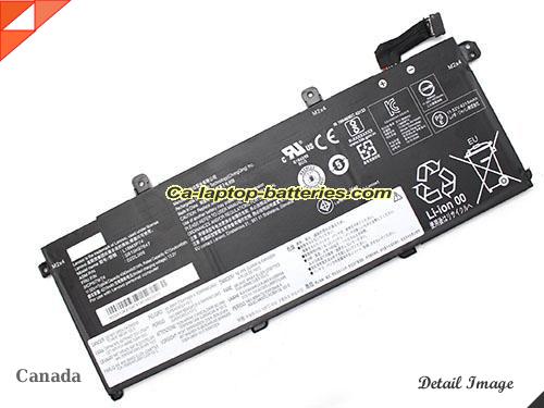  image 1 of Genuine LENOVO ThinkPad T14 Gen 1(Intel)20S1001HCX Battery For laptop 4345mAh, 51Wh , 11.52V, Black , Li-Polymer