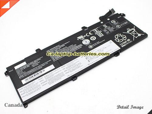  image 2 of Genuine LENOVO ThinkPad T14 Gen 1(Intel)20S1001HCX Battery For laptop 4345mAh, 51Wh , 11.52V, Black , Li-Polymer