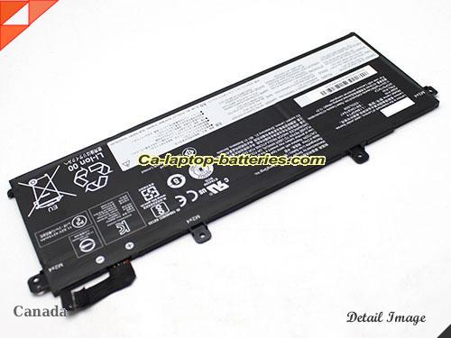  image 4 of Genuine LENOVO ThinkPad T14 Gen 1(Intel)20S1001HCX Battery For laptop 4345mAh, 51Wh , 11.52V, Black , Li-Polymer