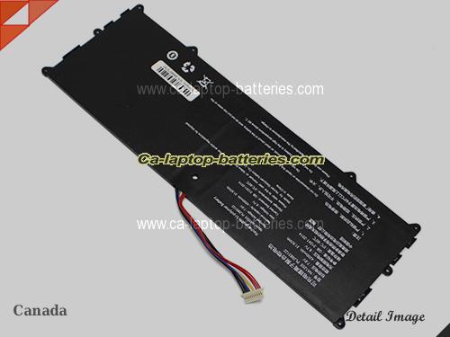  image 4 of NA125S PL2983122 Battery, Canada Li-ion Rechargeable 4200mAh, 31.92Wh  NUVISION NA125S PL2983122 Batteries