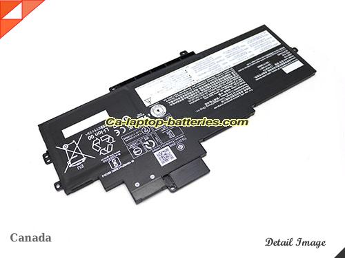  image 2 of Genuine LENOVO ThinkPad X1 Nano Gen 2 21E80020IU Battery For laptop 4270mAh, 49.57Wh , 11.61V, Black , Li-ion