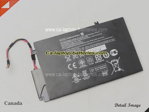  image 5 of Genuine HP Envy 4-1100sx Battery For laptop 3400mAh, 52Wh , 14.8V, Black , Li-ion