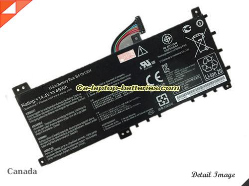  image 5 of Genuine ASUS VivoBook S451LA-CA025H Battery For laptop 3194mAh, 46Wh , 14.4V, Black , Li-ion