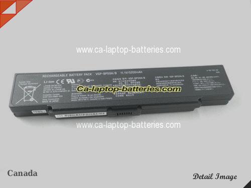  image 5 of Genuine SONY VGN-AR53DB Battery For laptop 4800mAh, 11.1V, Black , Li-ion