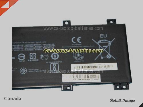  image 5 of Genuine LENOVO IdeaPad 100S-14IBR(80R900NUMH) Battery For laptop 4200mAh, 31.92Wh , 7.6V, Black , Li-Polymer