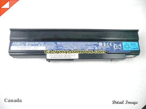  image 5 of ACER EXTENSA 5635Z-451G16MNKK Replacement Battery 4400mAh 10.8V Black Li-ion