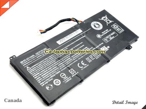  image 5 of ACER ASPIRE VX 15 VX5-591G-55CZ Replacement Battery 4605mAh, 52.5Wh  11.4V Black Li-ion