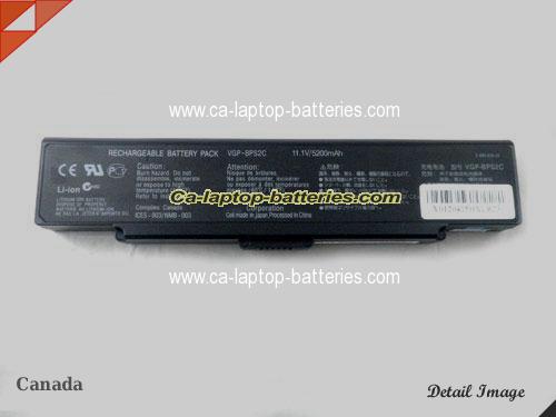  image 5 of SONY VAIO VGN-FE550G Replacement Battery 4400mAh 11.1V Black Li-ion