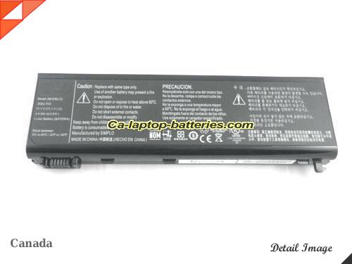  image 5 of PACKARD BELL Minos GP2W MGP20 Replacement Battery 4400mAh 11.1V Black Li-ion