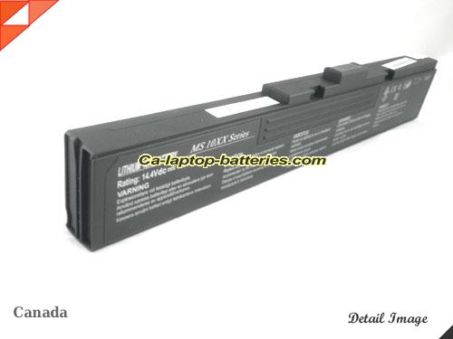  image 4 of MS-1010 Battery, Canada Li-ion Rechargeable 4400mAh MSI MS-1010 Batteries