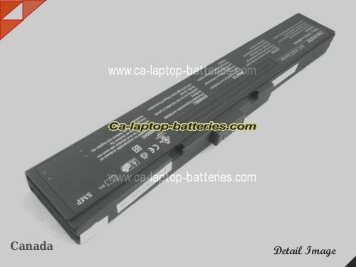  image 2 of MSI MegaBook M630 Replacement Battery 4400mAh 14.4V Black Li-ion