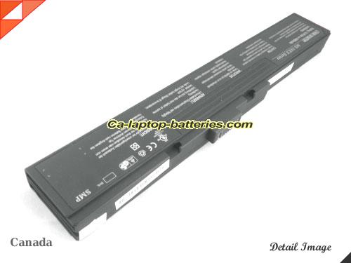  image 2 of MSI MegaBook M635 Replacement Battery 4400mAh 14.4V Black Li-ion