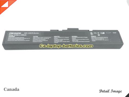  image 5 of MSI MegaBook M635 Replacement Battery 4400mAh 14.4V Black Li-ion