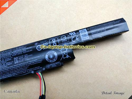  image 3 of Genuine ACER Aspire F5-573G-748R Battery For laptop 5600mAh, 62.2Wh , 11.1V, Black , Li-ion