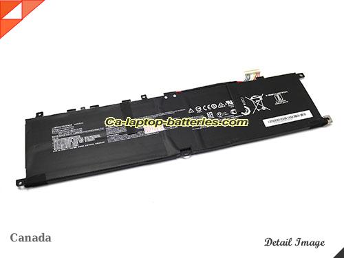  image 2 of MSI VECTOR GP66 12UGS SERIES Replacement Battery 4280mAh, 65Wh  15.2V Black Li-Polymer