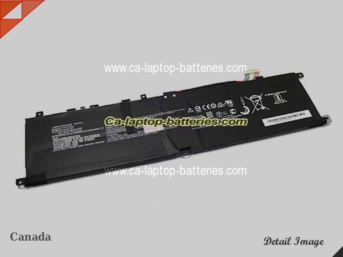  image 2 of MSI VECTOR GP76 12UH SERIES Replacement Battery 4280mAh, 65Wh  15.2V Black Li-Polymer