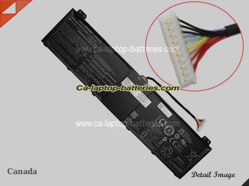  image 1 of Genuine ACER Predator Helios 16 PH16-71-97YG Battery For laptop 5850mAh, 90Wh , 15.4V, Black , Li-Polymer