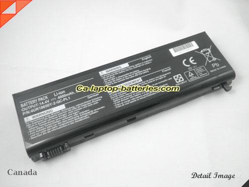  image 5 of 4UR18650Y-QC-PL1A Battery, Canada Li-ion Rechargeable 4000mAh PACKARD BELL 4UR18650Y-QC-PL1A Batteries