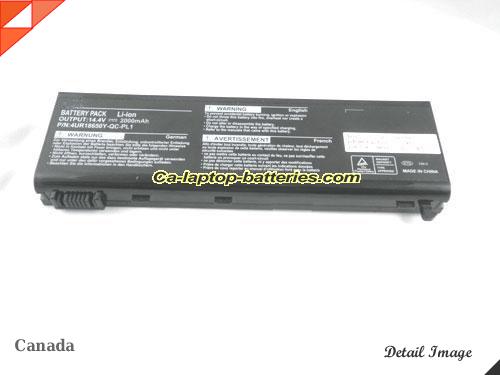  image 4 of 916C6110F Battery, Canada Li-ion Rechargeable 2400mAh PACKARD BELL 916C6110F Batteries