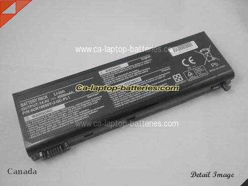  image 5 of PACKARD BELL EasyNote MZ35-001 Replacement Battery 4000mAh 14.4V Black Li-ion