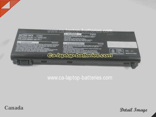  image 4 of PACKARD BELL EasyNote MZ36-V-117 Replacement Battery 2400mAh 14.4V Black Li-ion