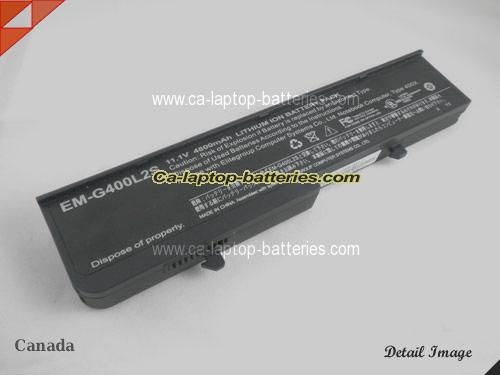  image 1 of WINBOOK T230 Replacement Battery 4800mAh 11.1V Black Li-ion