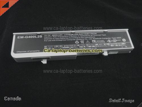  image 5 of WINBOOK T230 Replacement Battery 4800mAh 11.1V Silver Li-ion