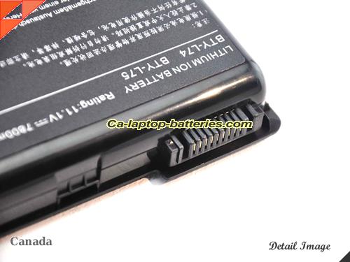  image 3 of BTY-L74 Battery, Canada Li-ion Rechargeable 7800mAh MSI BTY-L74 Batteries