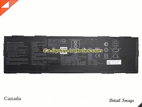  image 2 of Genuine ASUS B3404CV Battery For laptop 5427mAh, 63Wh , 11.61V, Black , Li-Polymer